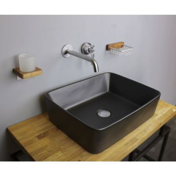 Смеситель для раковины Bronze de Luxe (Бронз Де Люкс) 1760S 5530CC, матовый хром