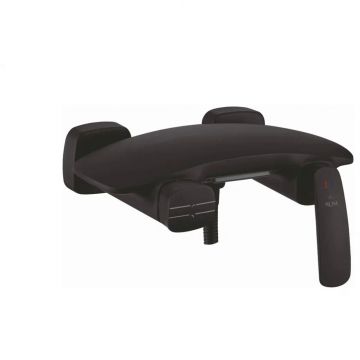 Смеситель для ванны с каскадным изливом Rose (Розе) R1102H, черный