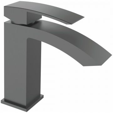 Смеситель для раковины Rose (Розе) R15T R1501T, оружейная сталь