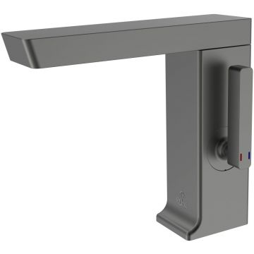 Смеситель для раковины Rose (Розе) R18T R1801T, оружейная сталь