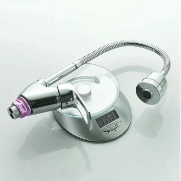 Смеситель для кухни с гибким изливом Shevanik (Шеваник) S5143, хром