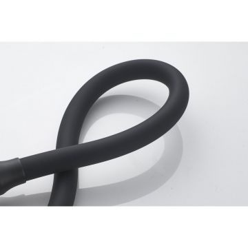 Смеситель для кухни с гибким изливом Shevanik (Шеваник) S743H-3, черный