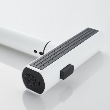 Смеситель для кухни с мультифункциональным изливом Shevanik (Шеваник) S263C, белый