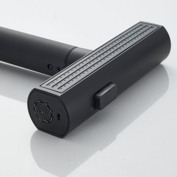 Смеситель для кухни с мультифункциональным изливом Shevanik (Шеваник) S263H, черный