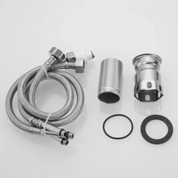 Смеситель для кухни с подключением фильтра Shevanik (Шеваник) S268B, сатин