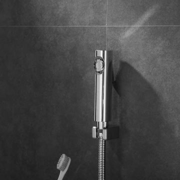 Смеситель для раковины с гигиеническим душем Shevanik (Шеваник) S8271, хром