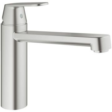 Смеситель для кухонной мойки Grohe (Гроэ) Eurosmart Cosmopolitan, суперсталь (30193DC0)