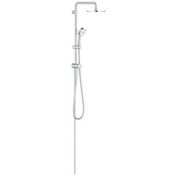 Душевая система Flex наружного монтажа с переключателем, Grohe Tempesta Cosmopolitan System 200, хром, (27394002)