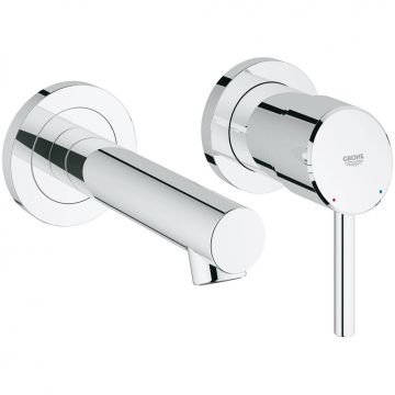 Внешняя часть смесителя для раковины Grohe (Гроэ) Concetto на 2 отверстия, S-Size, хром (19575001)