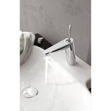 Смеситель для раковины Grohe (Гроэ) Eurodisc Joy с донным клапаном, средний излив, хром (23427000)