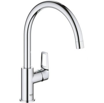 Смеситель для кухонной мойки Grohe BauLoop, хром (31368001)