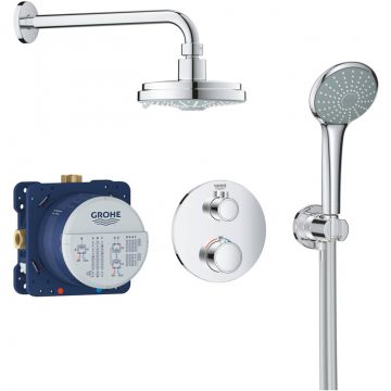 Душевой комплект с Rainshower Cosmopolitan 160, Grohe Grohtherm Convent, хром, (34735000)