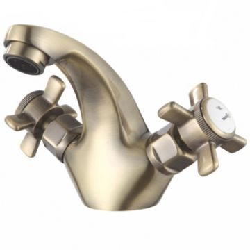 Смеситель Ganzer (Ганзер) Otto для раковины бронза GZ 15012d