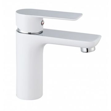 Смеситель Ganzer (Ганзер) Susanne для раковины хром-белый GZ 21011f