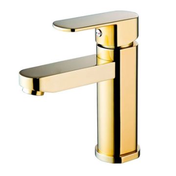 Смеситель Ganzer (Ганзер) Bolder для раковины золото GZ 06011e