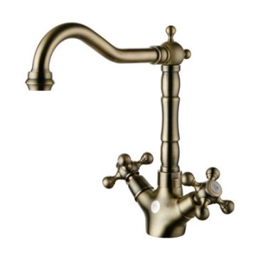 Смеситель Ganzer (Ганзер) Konstantin для кухни бронза GZ 09022d