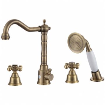 Смеситель Ganzer (Ганзер) Konstantin для раковины бронза GZ 09033d