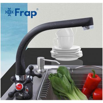 Смеситель для кухни Frap F5408-7 черный