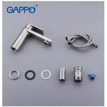 Смеситель для раковины Gappo G1099-20 нержавеющая сталь