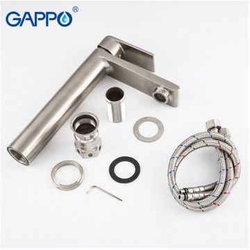 Смеситель для раковины Gappo G1099-22 нержавеющая сталь