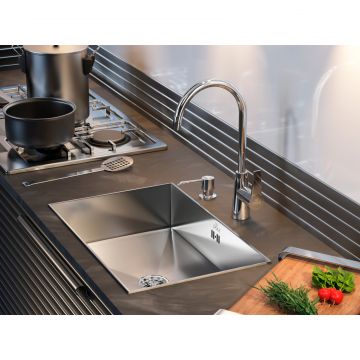 Дозатор для жидкого мыла Paulmark (Паульмарк) SAUBER D001-CR хром