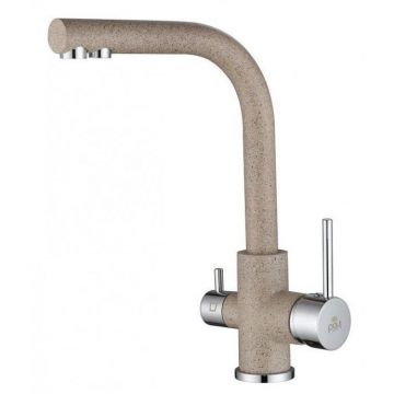 Смеситель для кухни Paulmark (Паульмарк) Siеgen Si213111-302 песок