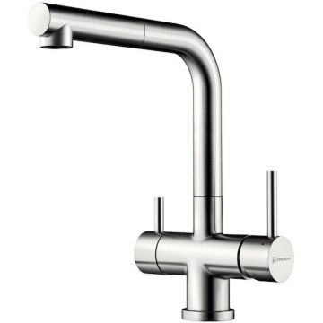 Смеситель для кухни под фильтр Omoikiri (Омойкири) Takamatsu S-BN Нержавеющая сталь 4994346