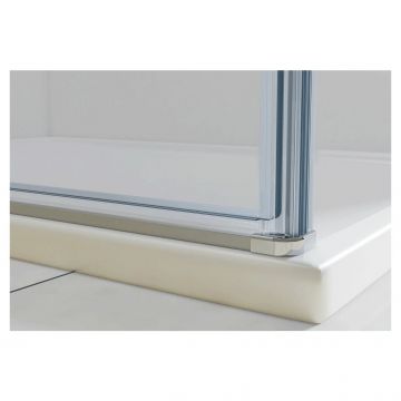 Душевой уголок Vincea (Винчея) Extra VSR-1E809080CL, 800/900х800 мм (габариты площадки) хром, стекло прозрачное