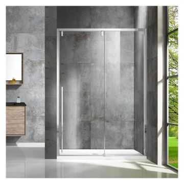 Душевая дверь Vincea Lugano VDS-1L130CL-1, 1300, хром, стекло прозрачное