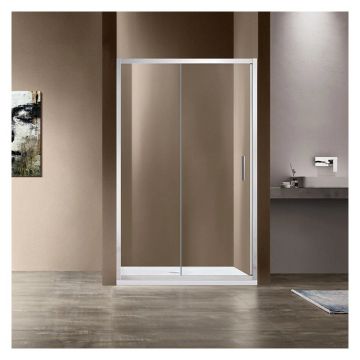 Душевая дверь Vincea Garda VDS-1G110CL, 1100, хром, стекло прозрачное