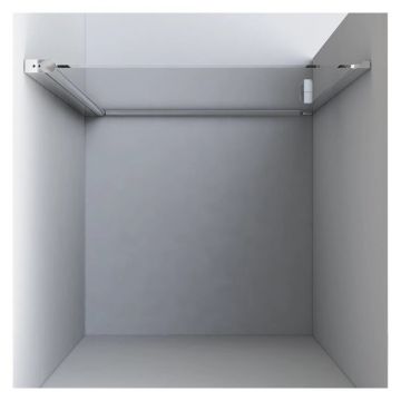 Душевая дверь Vincea Orta VPP-1O900CLB, 900, черный, стекло прозрачное