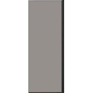Боковая стенка Vincea Lugano VSG-1L900CGB 90х195 черный стекло тонированное