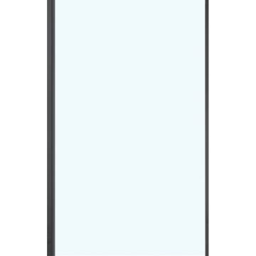 Боковая панель Vincea Slim Soft VSG-1SS900CLB, черный, стекло прозрачное
