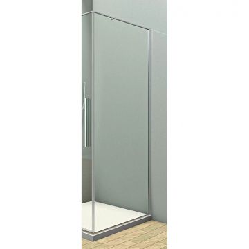 Душевая панель Veconi KP07-100-01-C4 1000х1950 мм профиль хром, стекло прозрачное