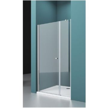 Душевая дверь BelBagno (Бельбагно) ETNA-B-11-40+70-C-Cr хром, стекло прозрачное 6 мм (1100х1950)