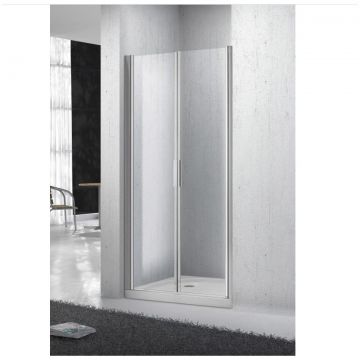 Душевая дверь BelBagno (Бельбагно) SELA-B-2-80-C-Cr хром, стекло прозрачное 5 мм (1900х800)