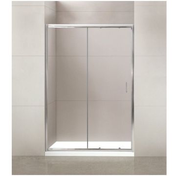 Душевая дверь BelBagno UNO-195-BF-1-100-C-Cr хром, стекло прозрачное 5 мм (1950х1000)