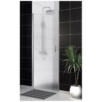 Душевая дверь BelBagno (Бельбагно) UNO-B-1-65-P-Cr хром, стекло рифленое 5 мм (1900х650)