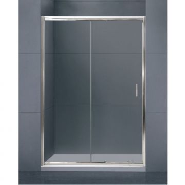 Душевая дверь BelBagno UNO-BF-1-135-C-Cr хром, стекло прозрачное 5 мм (1850х1350)