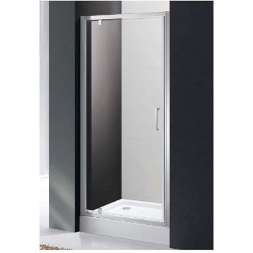 Душевая дверь Cezares (Цезарис) MOLVENO-BA-1-80-C-Cr-IV цвет профиля хром, стекло прозрачное 6 мм 195х80 см