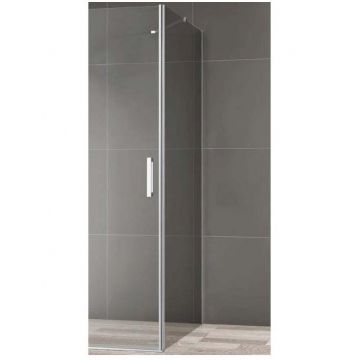 Боковая стенка Cezares (Цезарис) BELLAGIO-90-GL-FIX-C без пристенного профиля, стекло прозрачное 8 мм 193,2х86,5 см