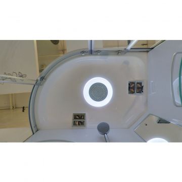 Душевая кабина Timo Lux T-7720R цвет профиля хром, стекло прозрачное 6 мм 120х220х85 см