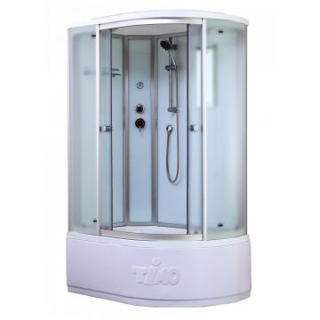 Душевая кабина Timo (Тимо) Standart T-6620SFL цвет профиля хром, стекло матовое 5 мм 85х220х120 см