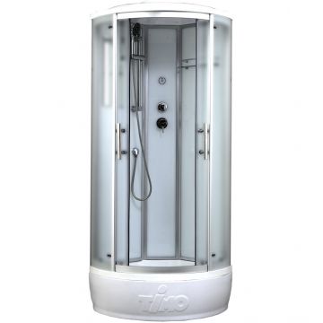 Душевая кабина Timo (Тимо) Standart T-6680SF цвет профиля хром, стекло матовое 5 мм 80х220х80 см