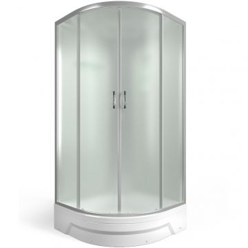 Душевая кабина Erlit (Ерлит) Comfort 1000х1000х2260 мм, стекло матовое (ER 351026-C3-RUS)