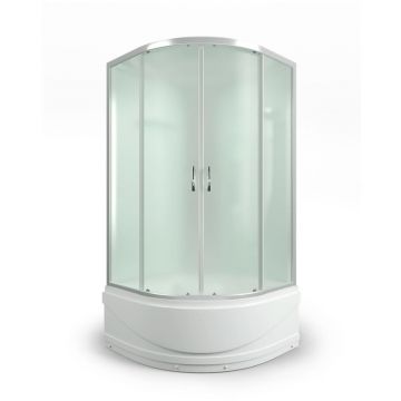 Душевая кабина Erlit (Ерлит) Comfort 1000х1000х2150 мм, стекло матовое (ER 3510TP-C3-RUS)