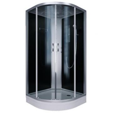 Душевая кабина Erlit (Ерлит) Comfort 800х800х2150 мм, стекло тонированное (ER 3508P-C4-RUS)