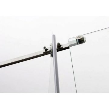 Душевой уголок Alex Baitler (Алекс Батлер) 885х2000 мм профиль хром, стекло тонированное (AB 244-90)