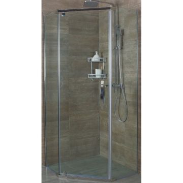 Душевой уголок Alex Baitler (Алекс Батлер) 985х2000 мм профиль хром, стекло тонированное (AB 245-100)