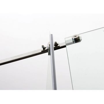 Душевой уголок Alex Baitler 985х2000 мм профиль хром, стекло прозрачное (AB 214-100)
